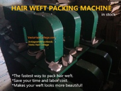 HAIR WEFT PACKING MACHINE