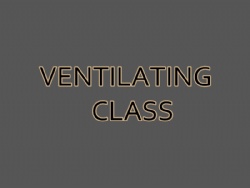 VENTILATING COURSE