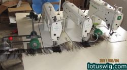 ZOJE THREE HEAD HAIR WEFT MACHINE